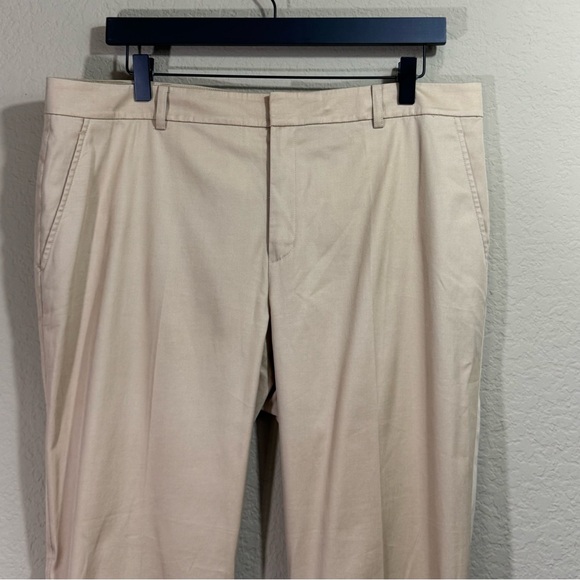 Ralph Lauren Black Label Women's Wool Blend Tan Trouser Career Pants 12 Stretch - Picture 4 of 12